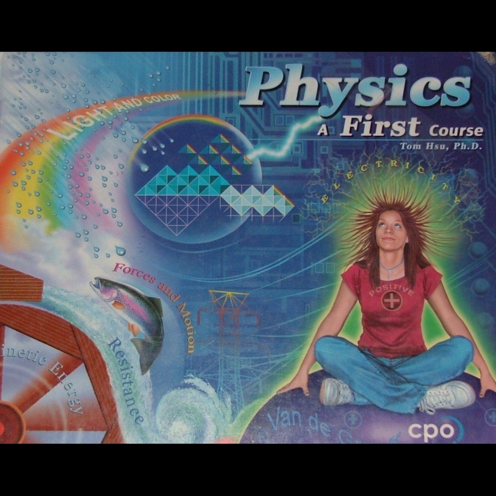 Brand New textbook: Physics a first course Tom Hsu